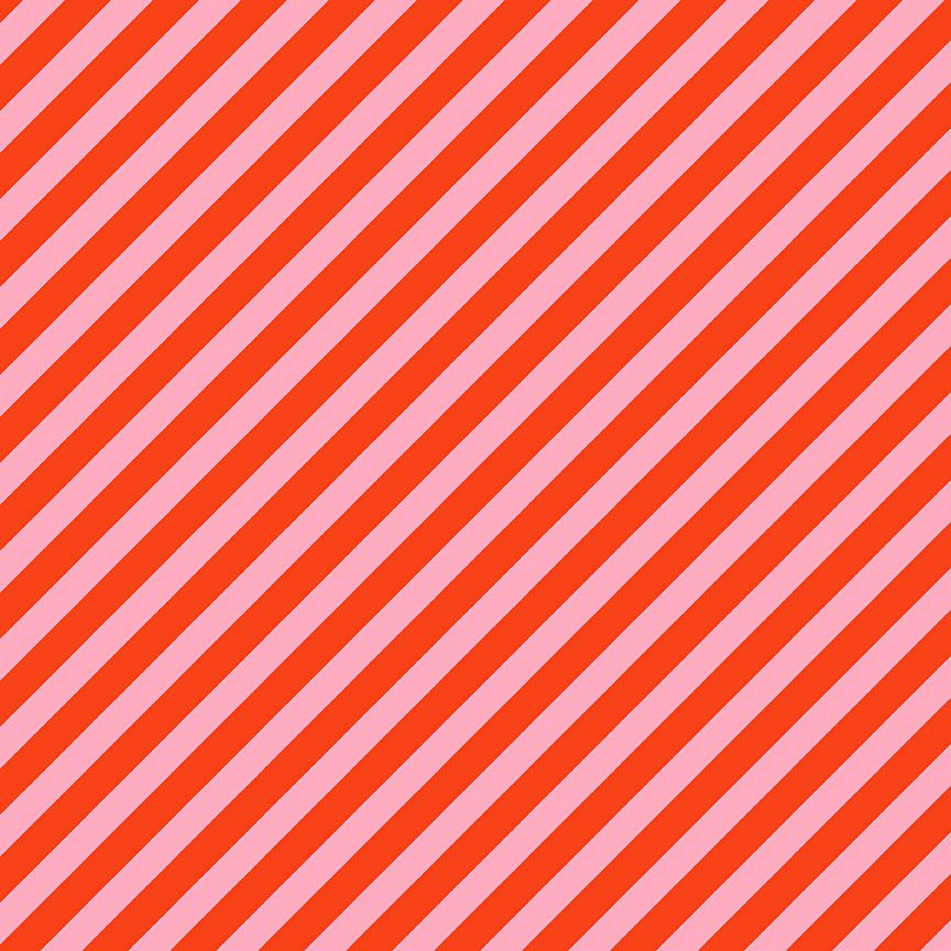Vintage Stripe in Lollipop
