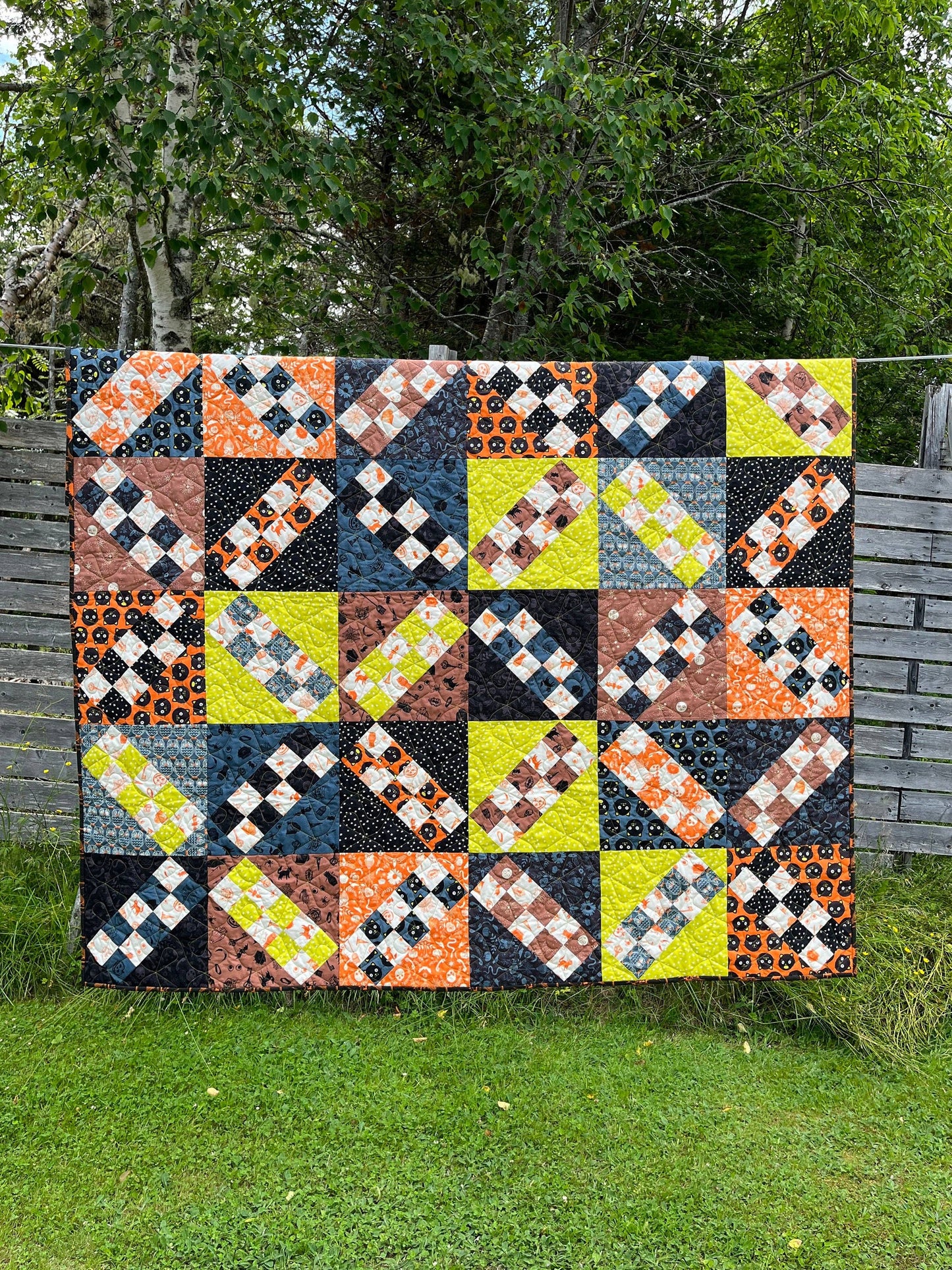 Five and Dime Printed Quilt Pattern