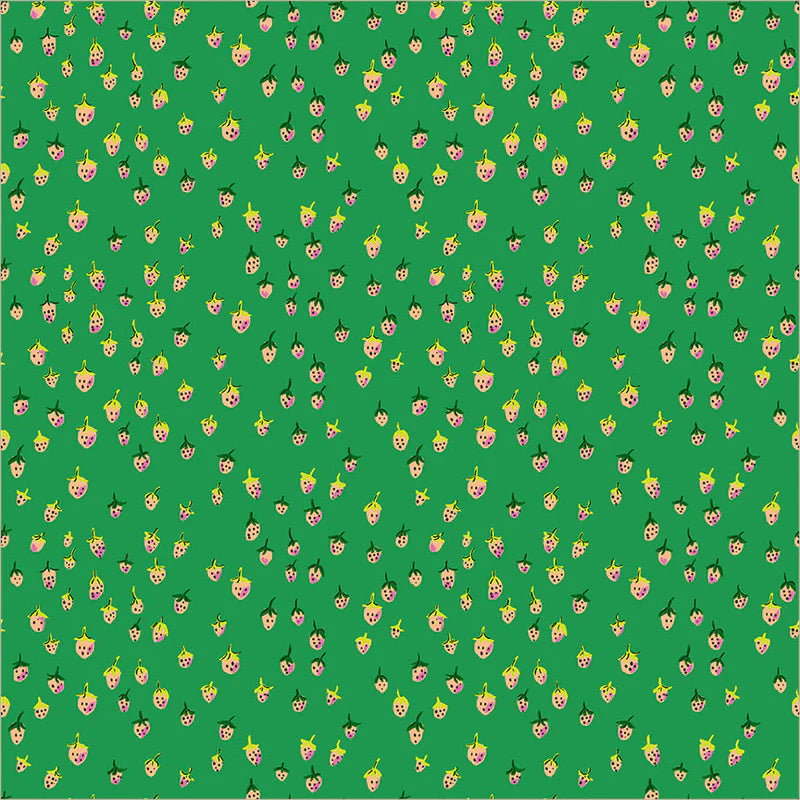 Field Strawberries in Jade