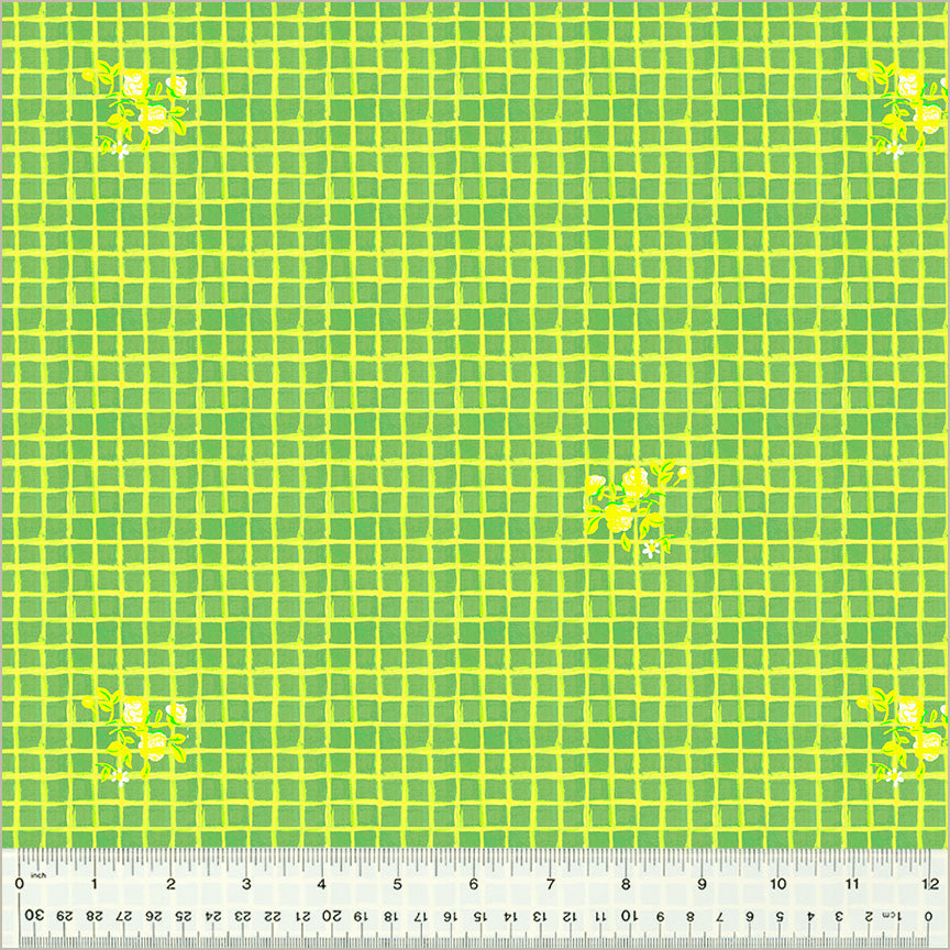 Windowpane in Green