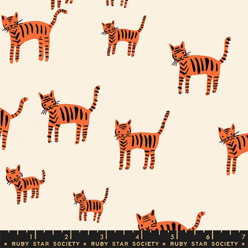 Tiger Stripes in Orange