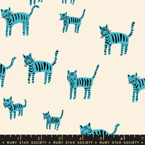 Tiger Stripes in Turquoise