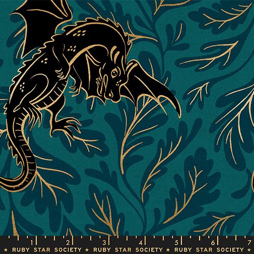 Dragon Lair in Metallic Galaxy CANVAS
