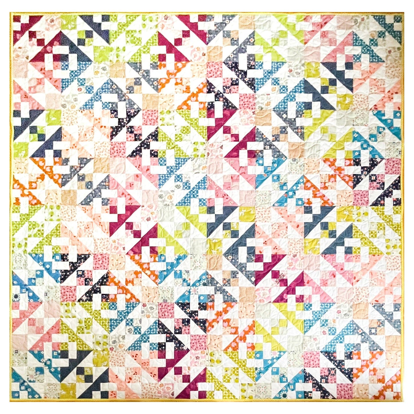 Sugarcubes Printed Quilt Pattern