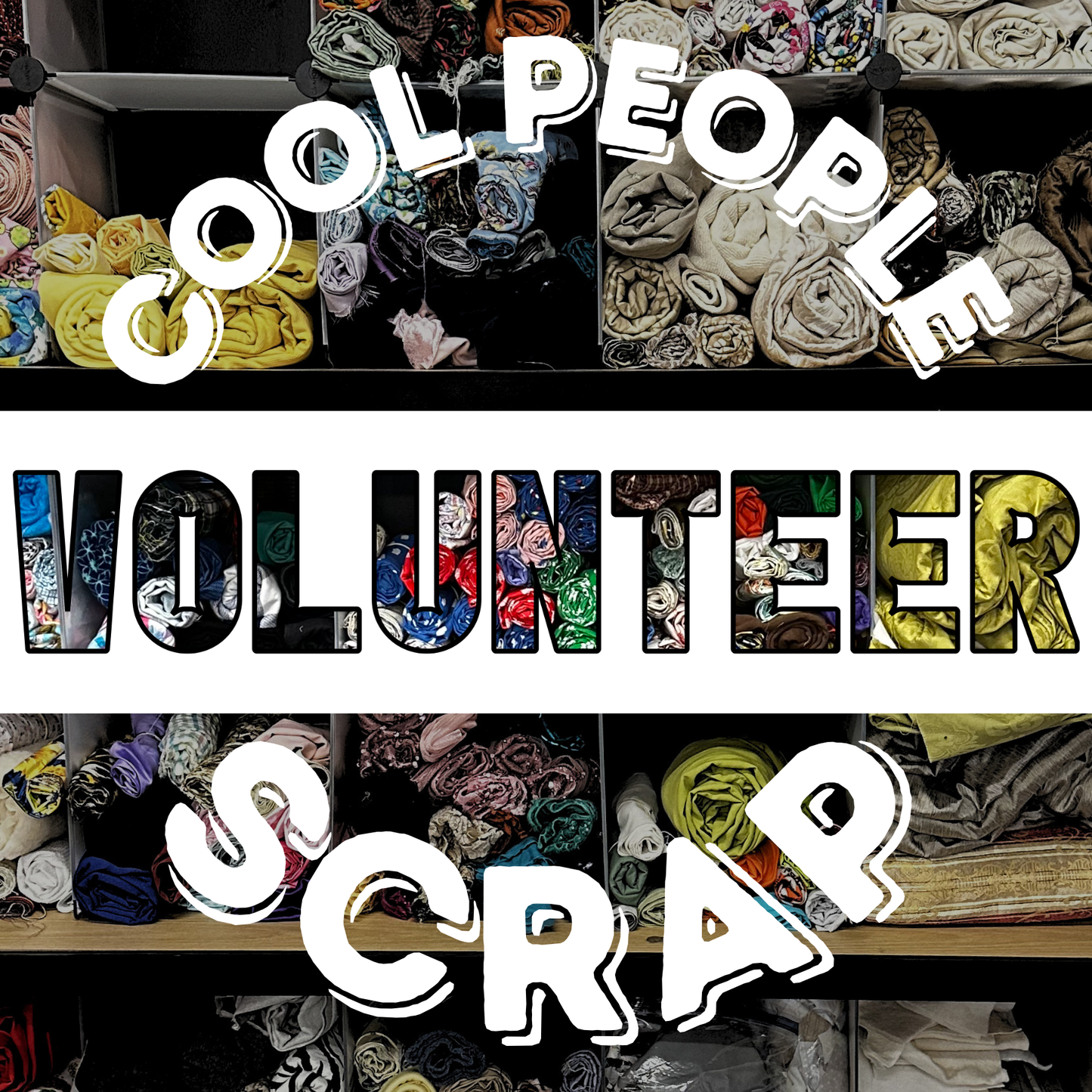 Cool People Scrap Volunteer!