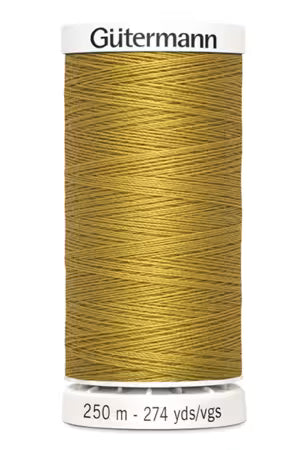 Gold - Sew-all Polyester All Purpose Thread 250m/273yds