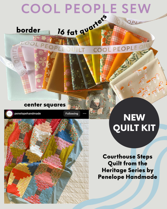 Courthouse Steps Quilt Kit