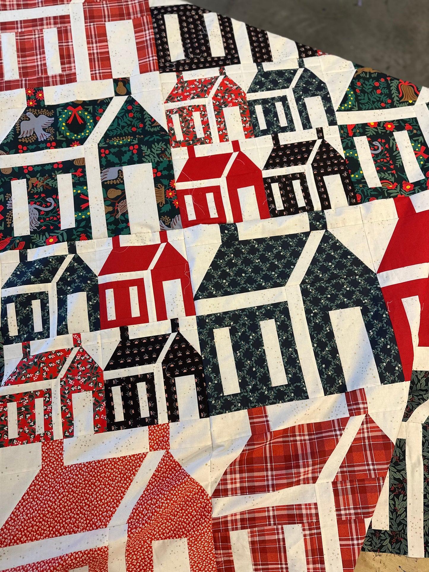 Cozy Village Quilt Pattern