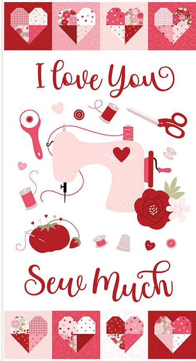 I Love You Sew Much PANEL
