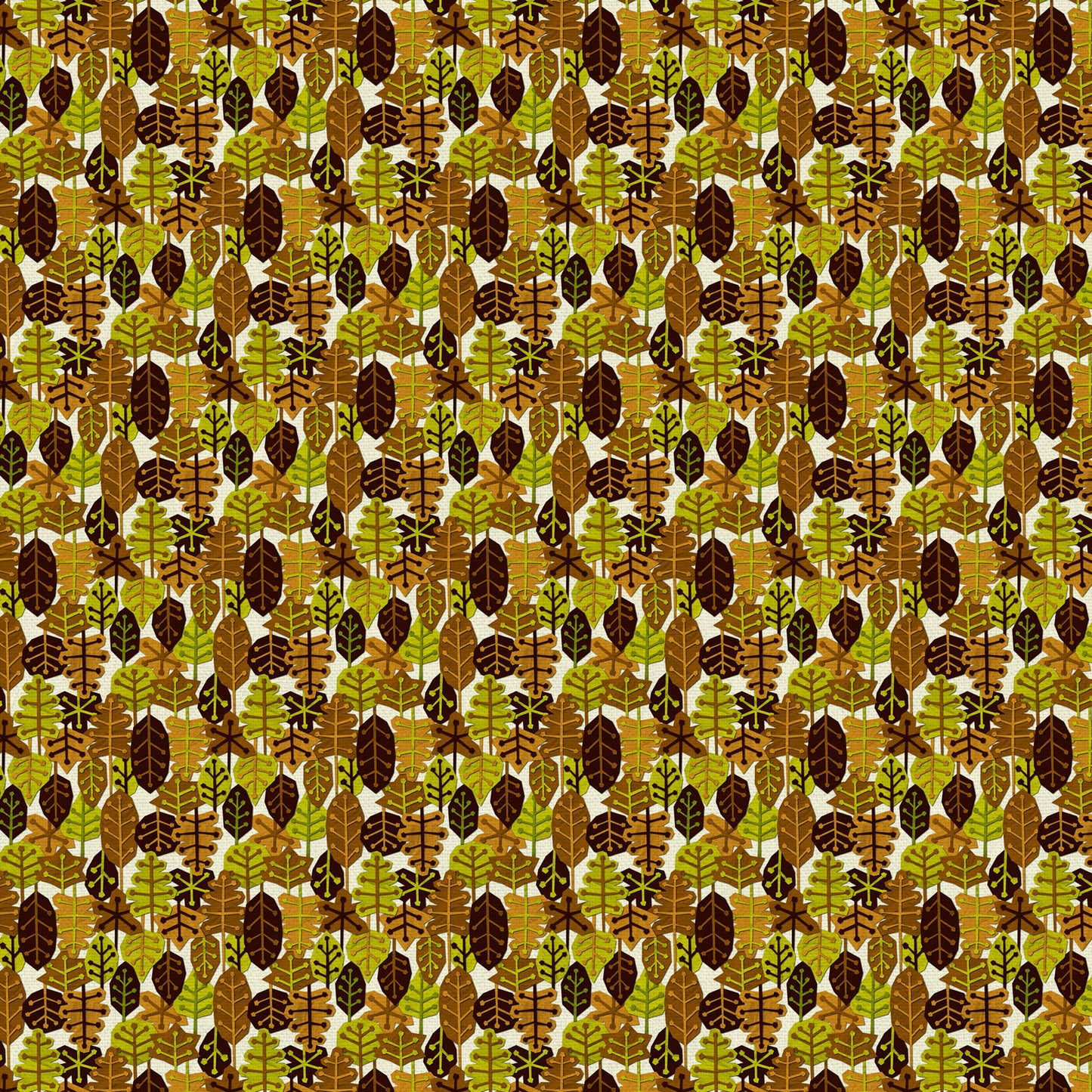 Leaves in Green