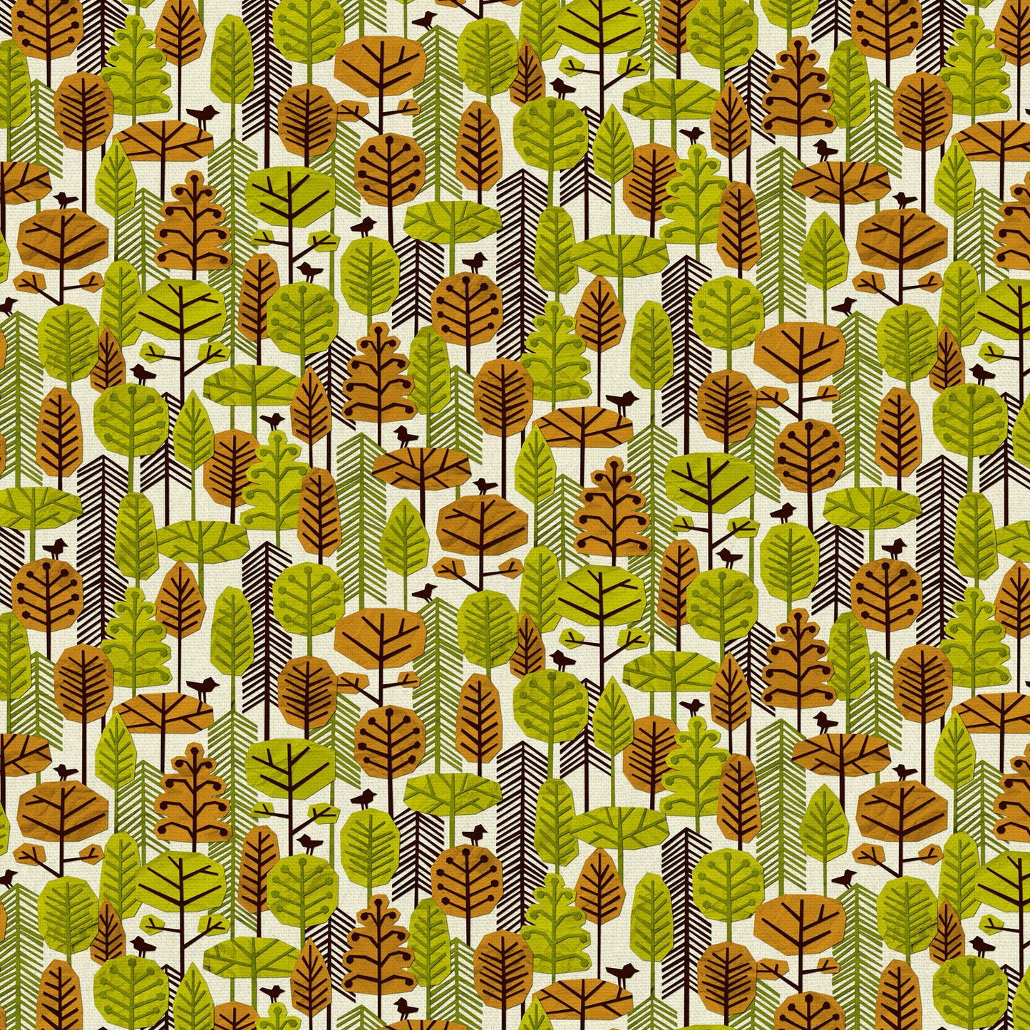 Paper Forest in Cream