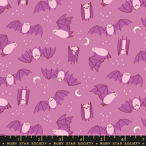 Fat Bats in Heliotrope
