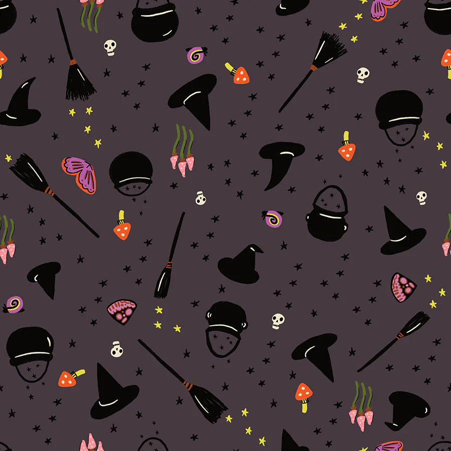 Witchy Woman in Eggplant