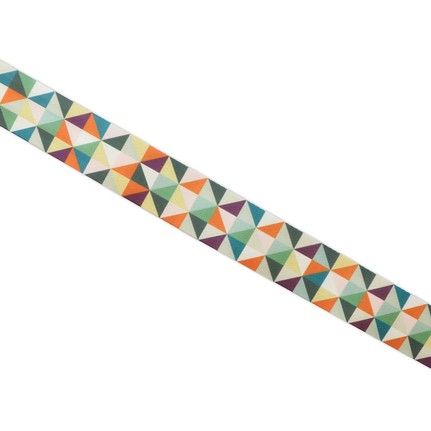 Half Square Triangle Multicolor Webbing 1-1/2in