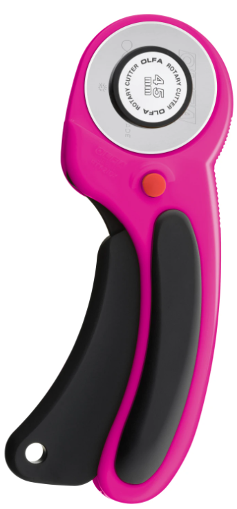 45mm Ergonomic Rotary Cutter Magenta