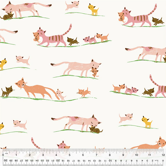 Mother Cats in Cream