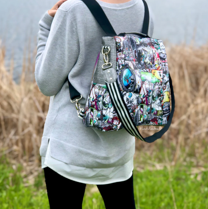 Guardian Anti-theft Backpack PAPER PATTERN (includes video!)