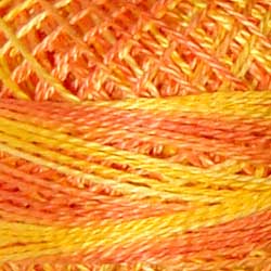 Valdani Pearle Cotton - V1 Orange Blossom