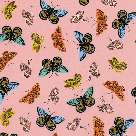 Monarch in Peach Metallic LAWN