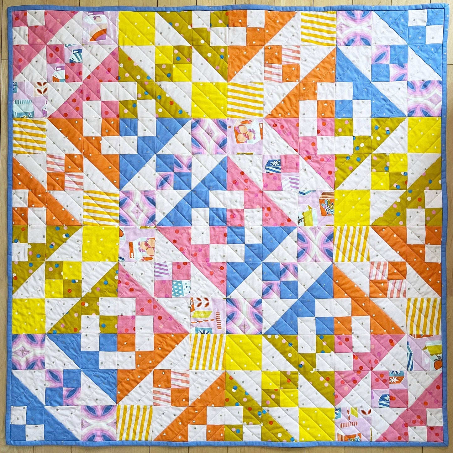 Sugarcubes Printed Quilt Pattern