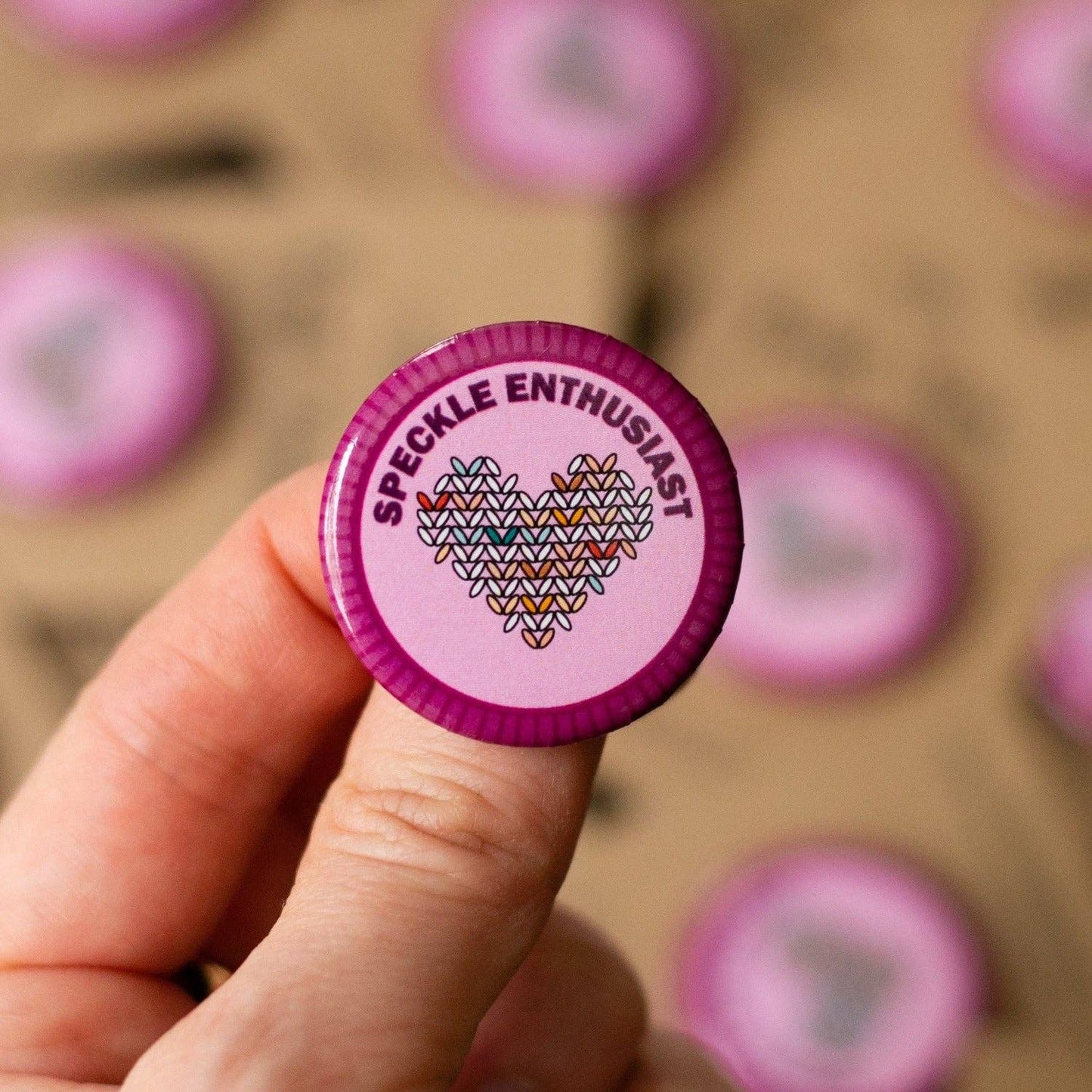 Speckle Enthusiast Knitting Merit Badge