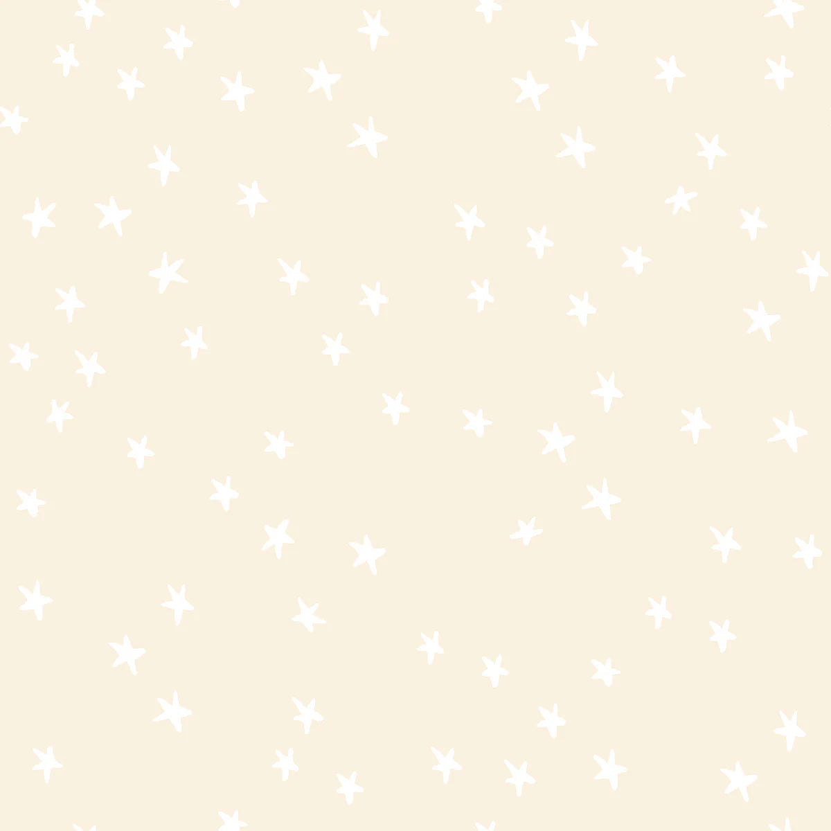 Starry in White on Natural