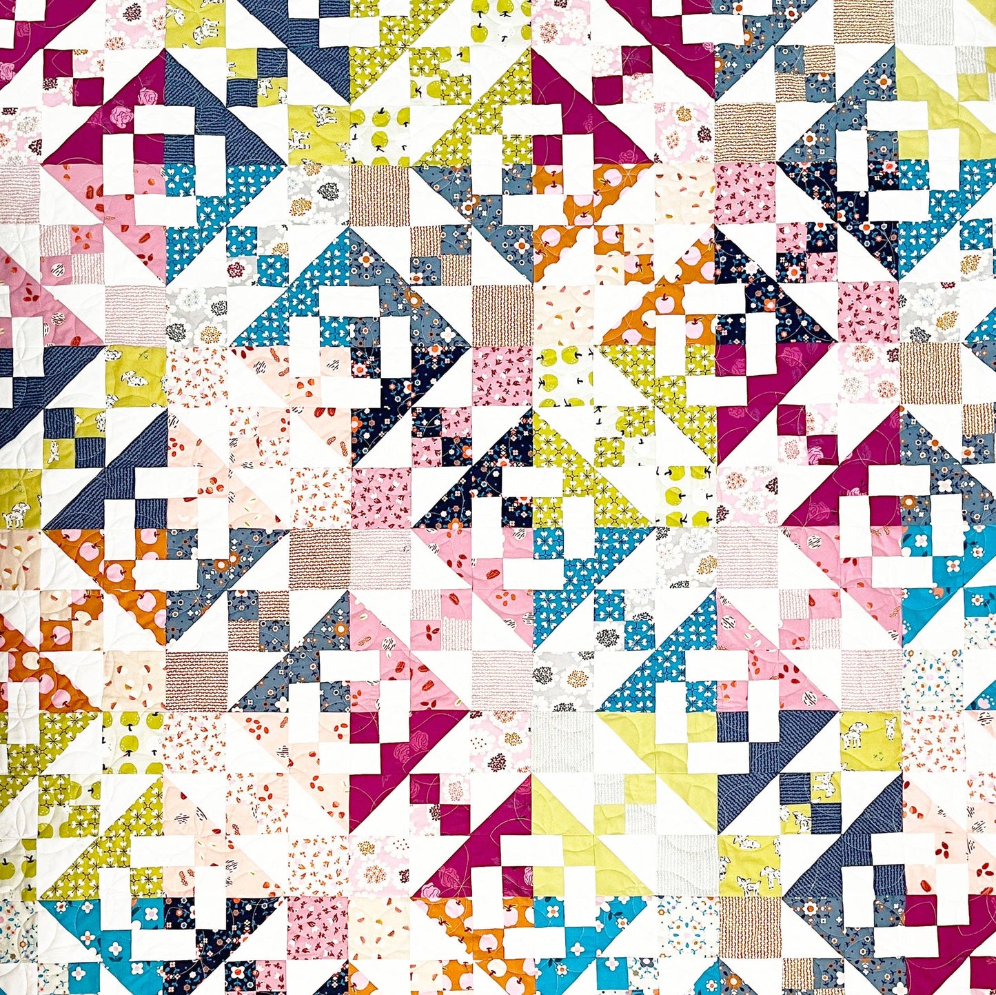 Sugarcubes Printed Quilt Pattern