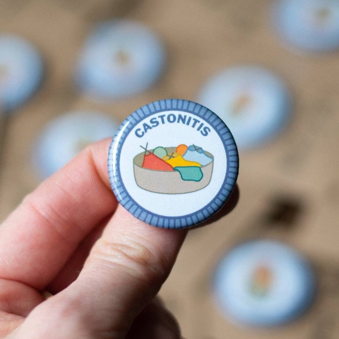 Castonitis Knitting Merit Badge