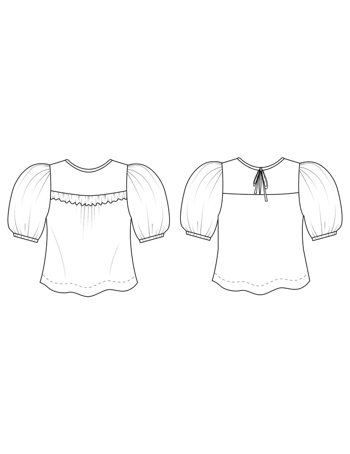 Sagebrush Top - Printed Pattern