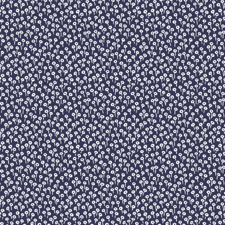 Tapestry Dot - Navy Fabric