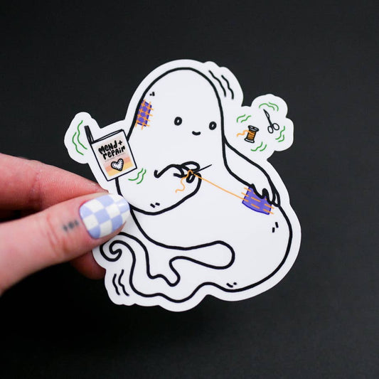 Mending Ghost Vinyl Sticker