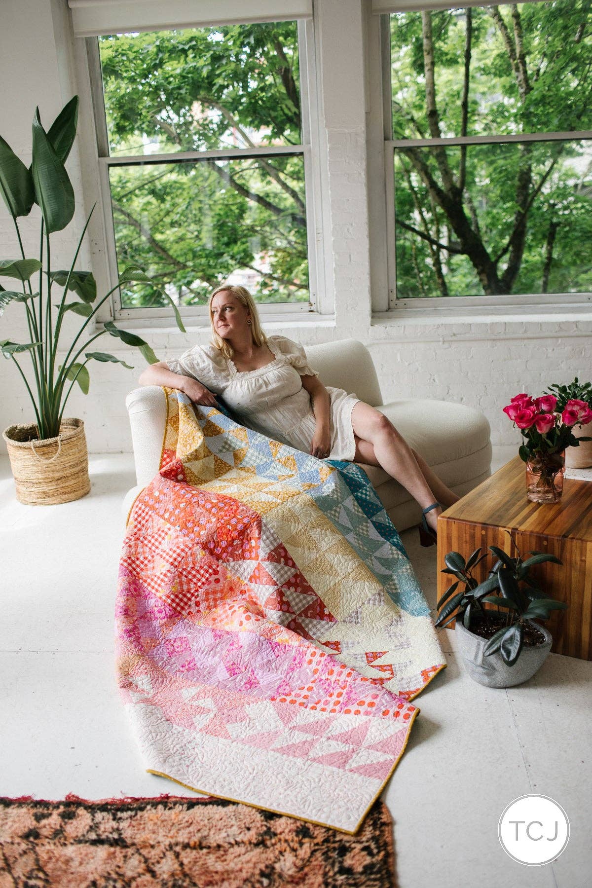 Color Chaos Quilt Pattern - Printed