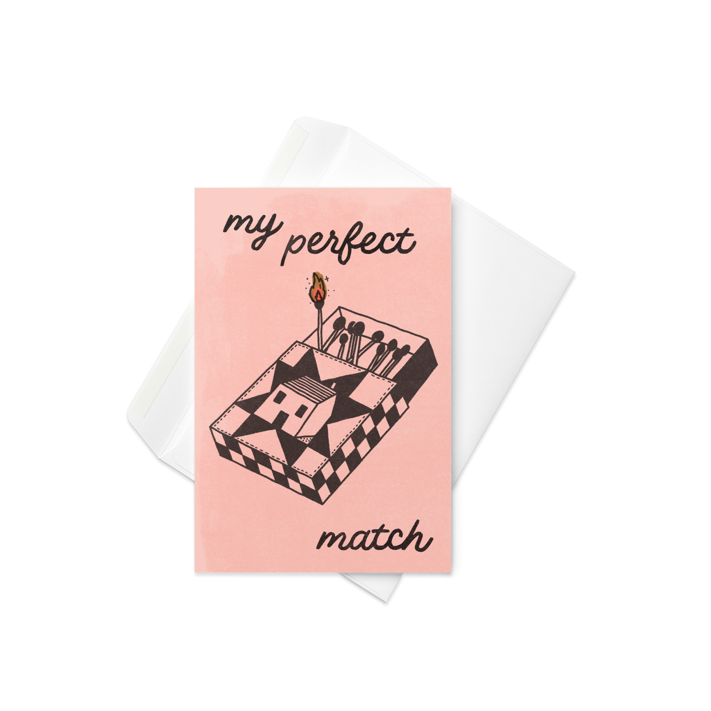 My Perfect Match Greeting Card