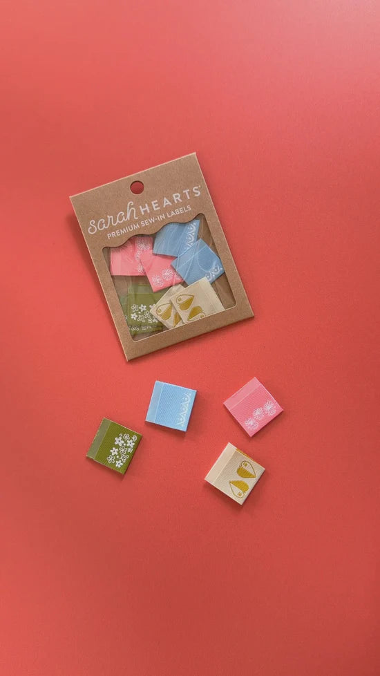 Pyrex-Inspired Multipack Woven Sewing Labels