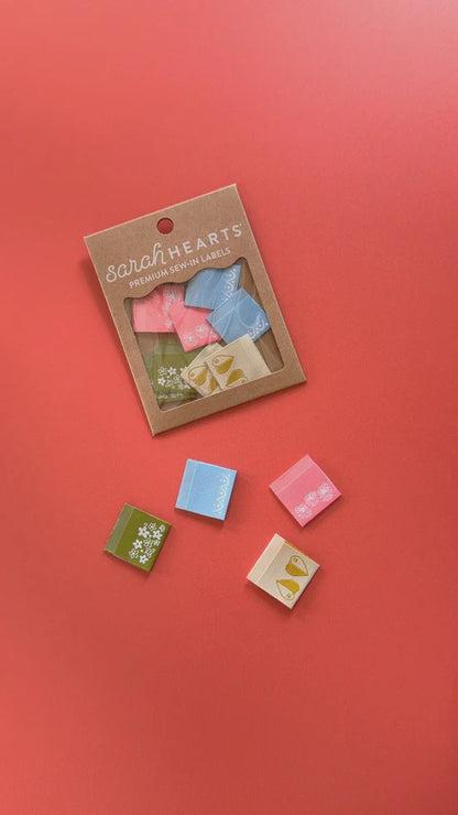 Pyrex-Inspired Multipack Woven Sewing Labels
