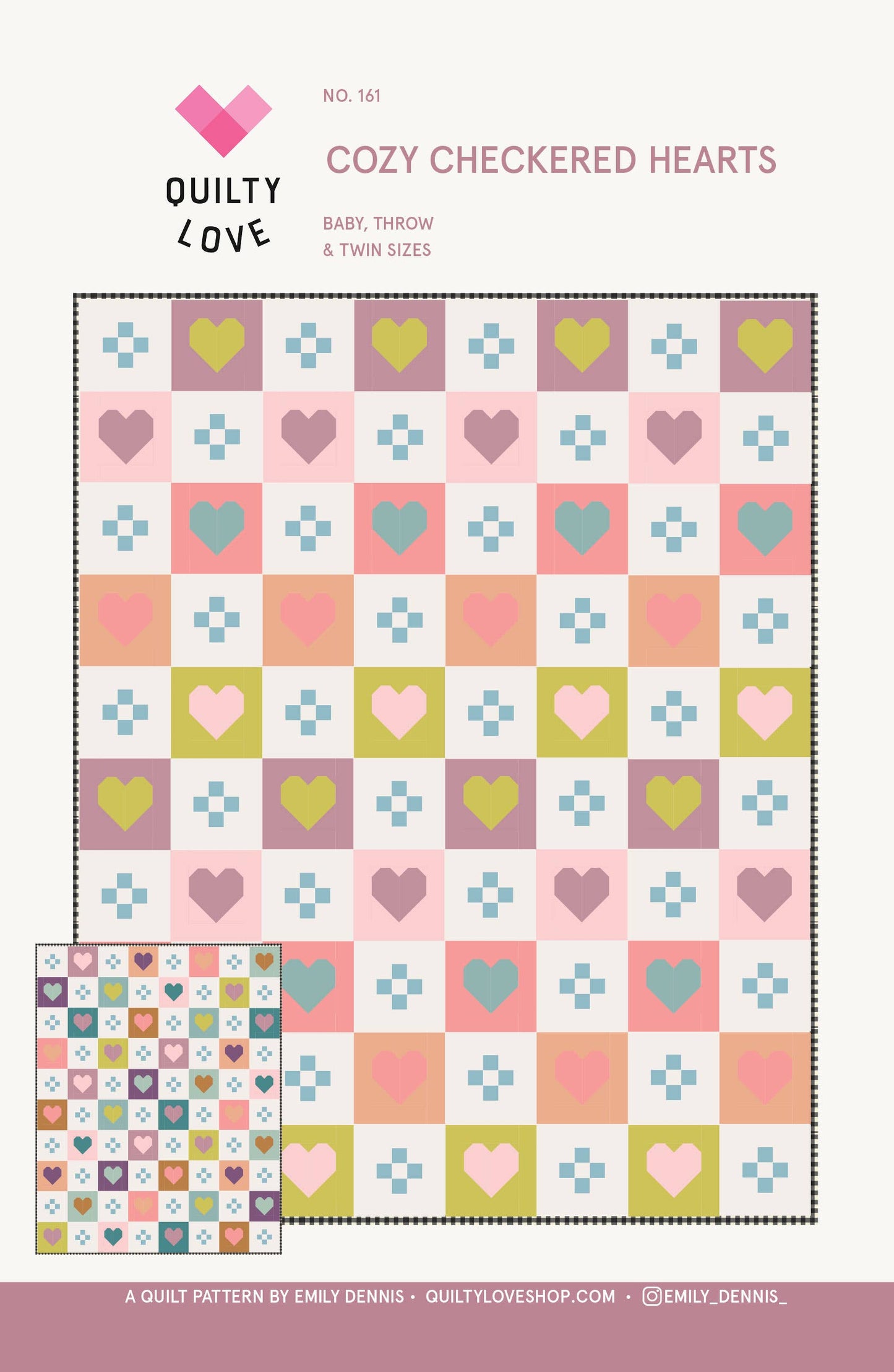 Cozy Checkered Hearts