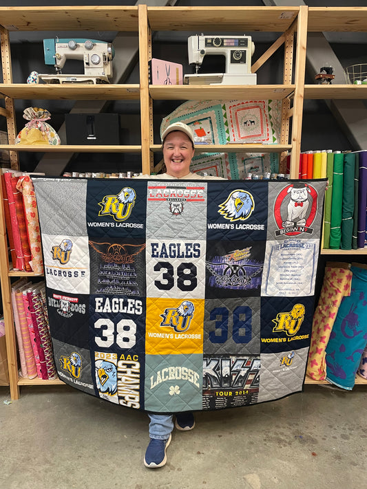 T-Shirt Memory Quilt with Linda!