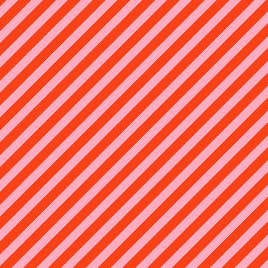 Vintage Stripe in Lollipop