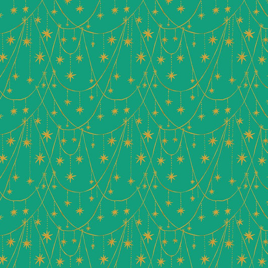 Star Garland in Peacock