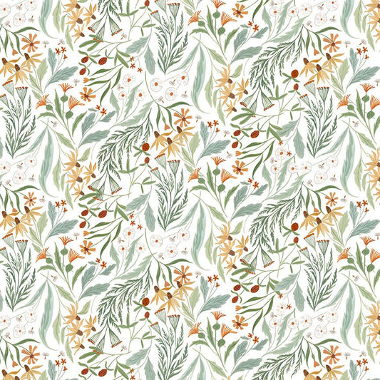 Spring Field in White