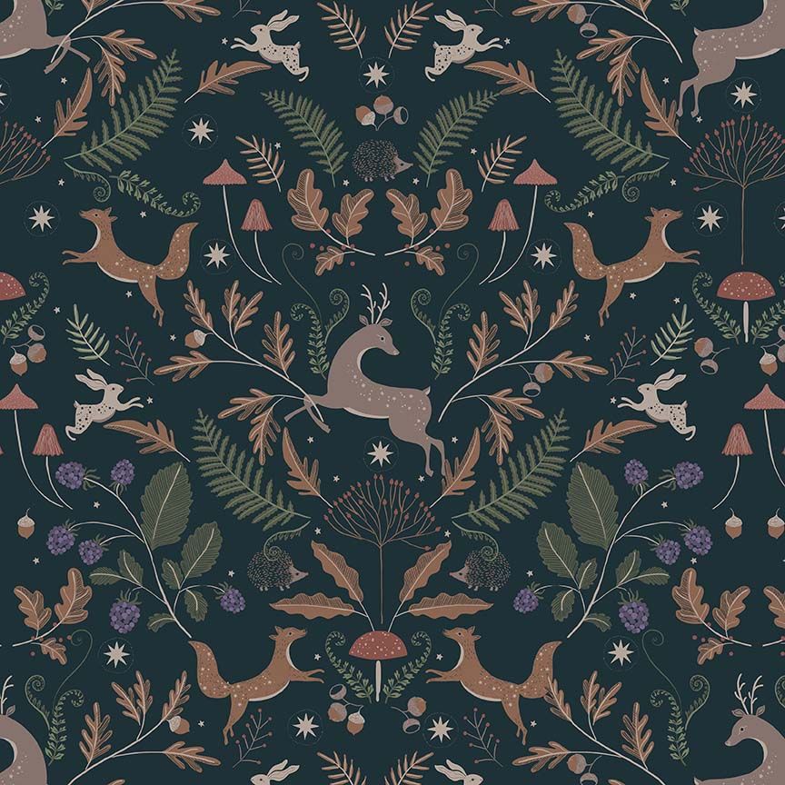 Fox & Fern in Midnight