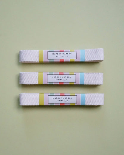 Natural Webbing: 3 yards