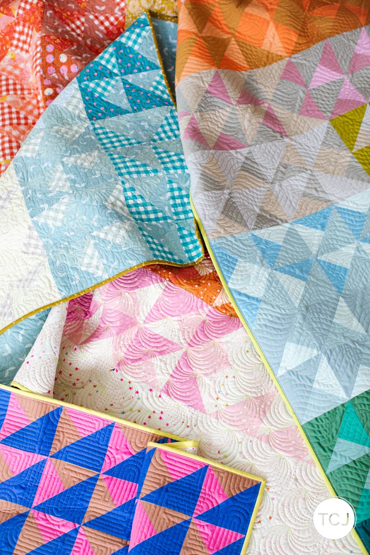 Color Chaos Quilt Pattern - Printed