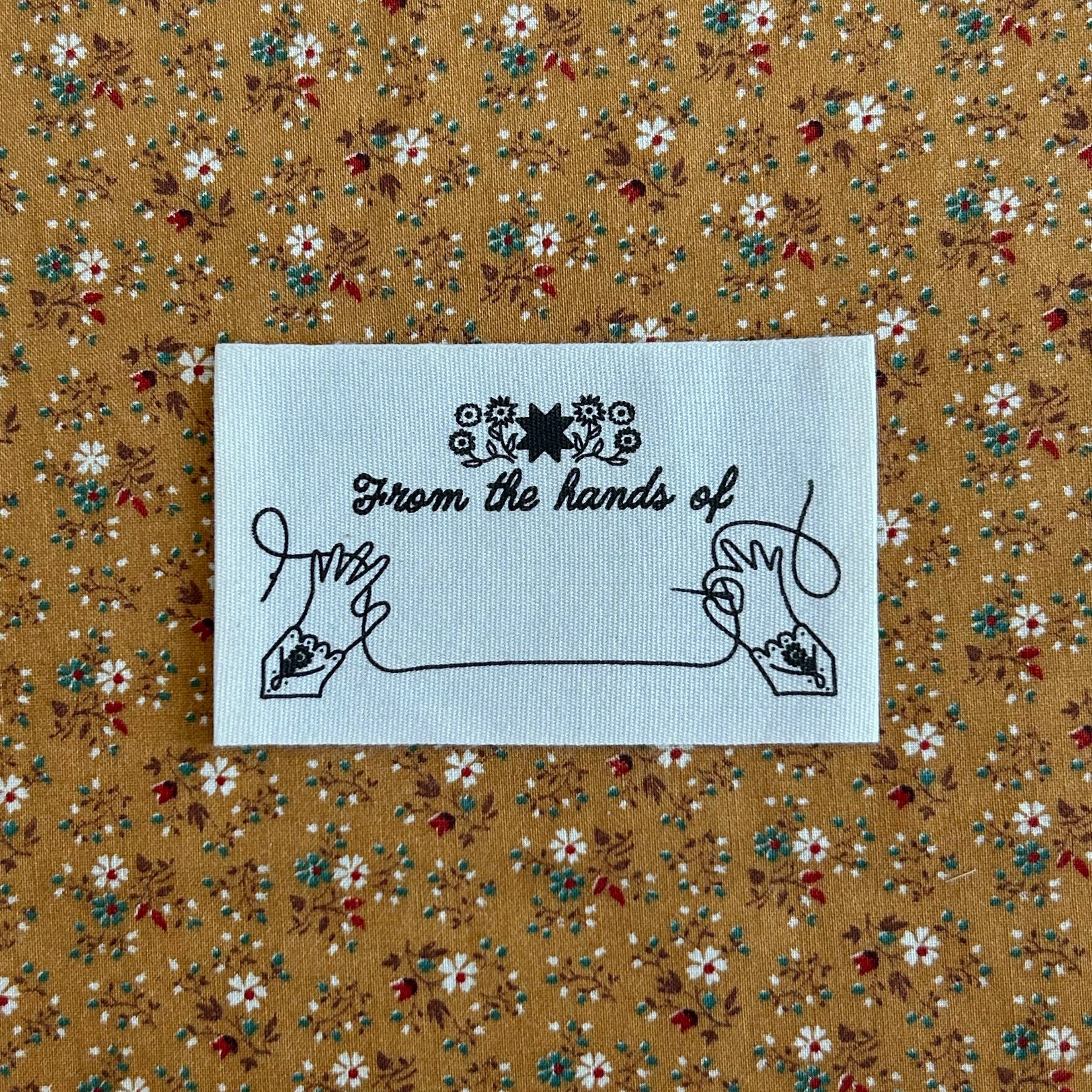 The Hands Quilt Labels – Cool People Sew
