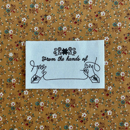 The Hands Quilt Labels