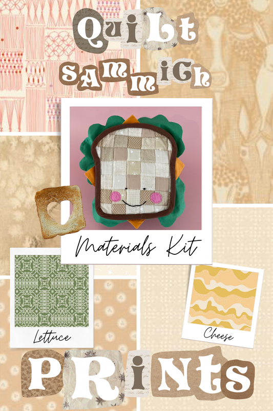 Quilt Sammich Travel Sewing Kit CURATED PROJECT KIT