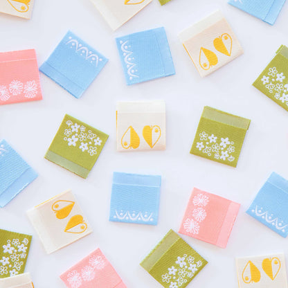 Pyrex-Inspired Multipack Woven Sewing Labels