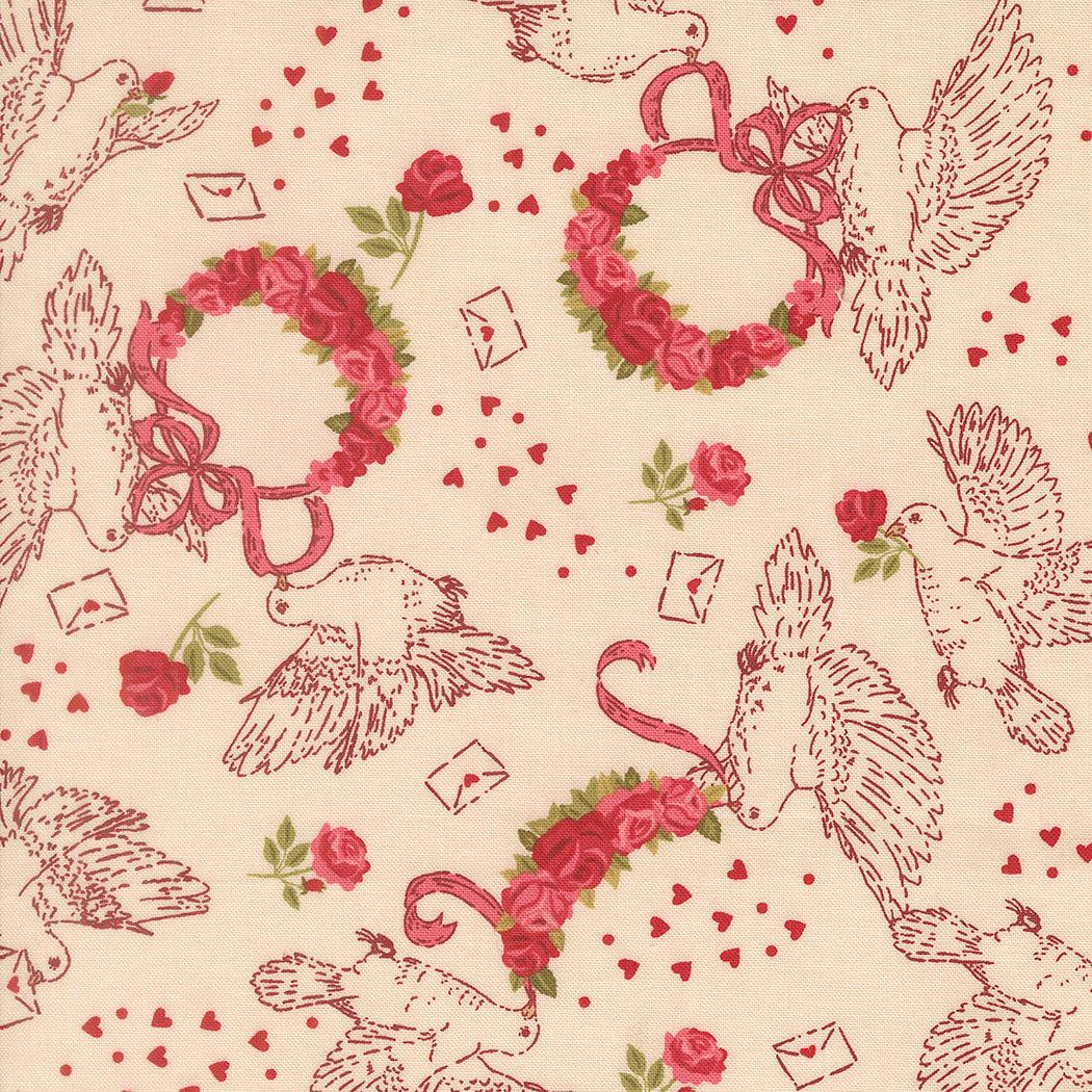 Doves True Love in Lace
