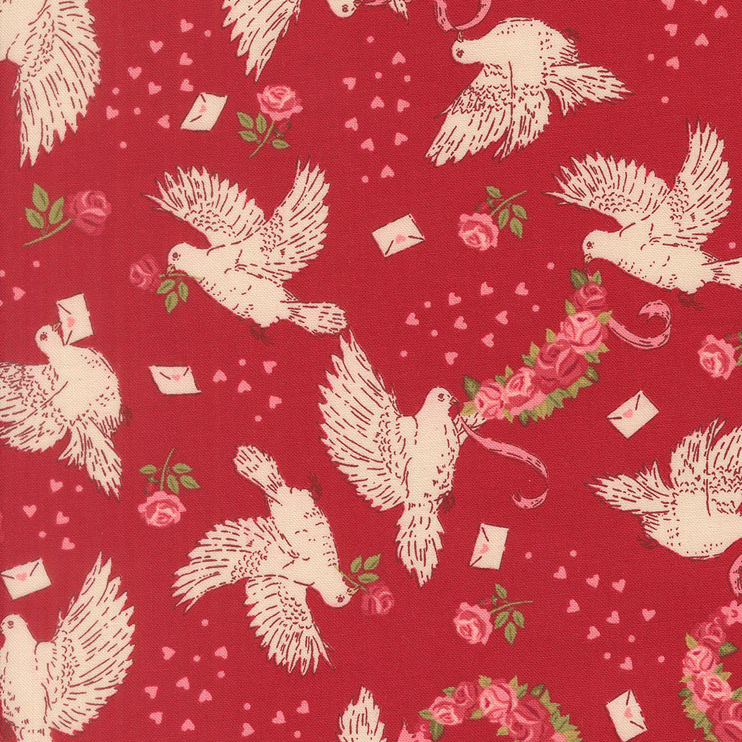 Doves True Love in Rose
