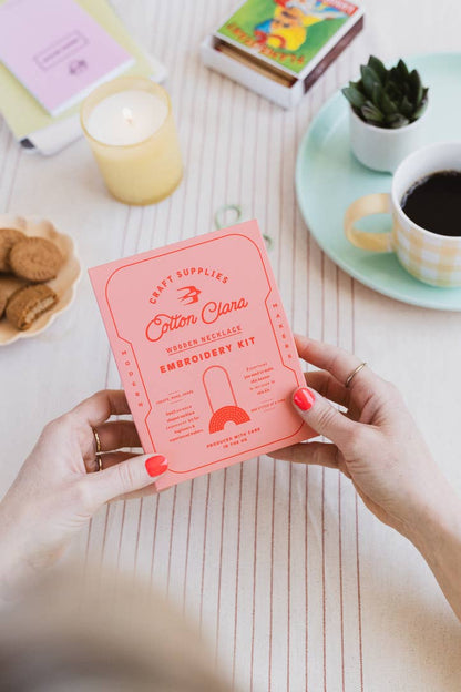 Rainbow Necklace Embroidery Board Kit